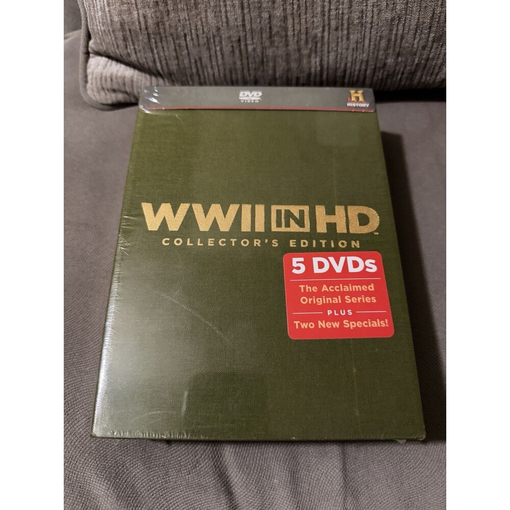 WWII in HD - Collector’s Edition (5 Disc DVD Set) - History Channel - SEALED